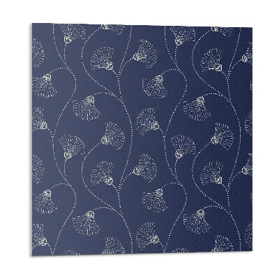 Pvc obklady Květinový vzor v řadě