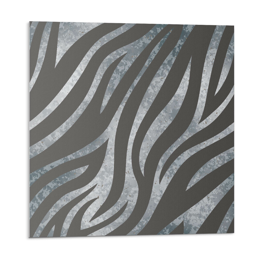 Samolepící podlahové čtverce Vlnité čáry vzor