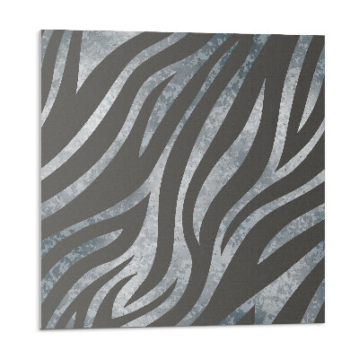 Samolepící podlahové čtverce Vlnité čáry vzor