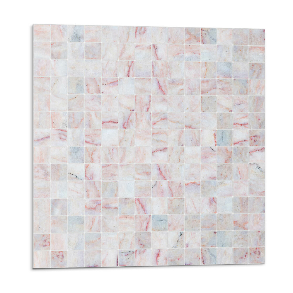 Samolepící podlahové čtverce Mozaikový vzor vyrobený ze čtverců