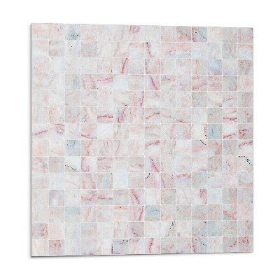 Samolepící podlahové čtverce Mozaikový vzor vyrobený ze čtverců