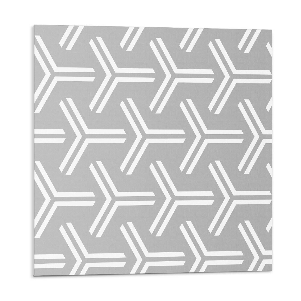 Samolepící podlahové čtverce Geometrický vzor šipky