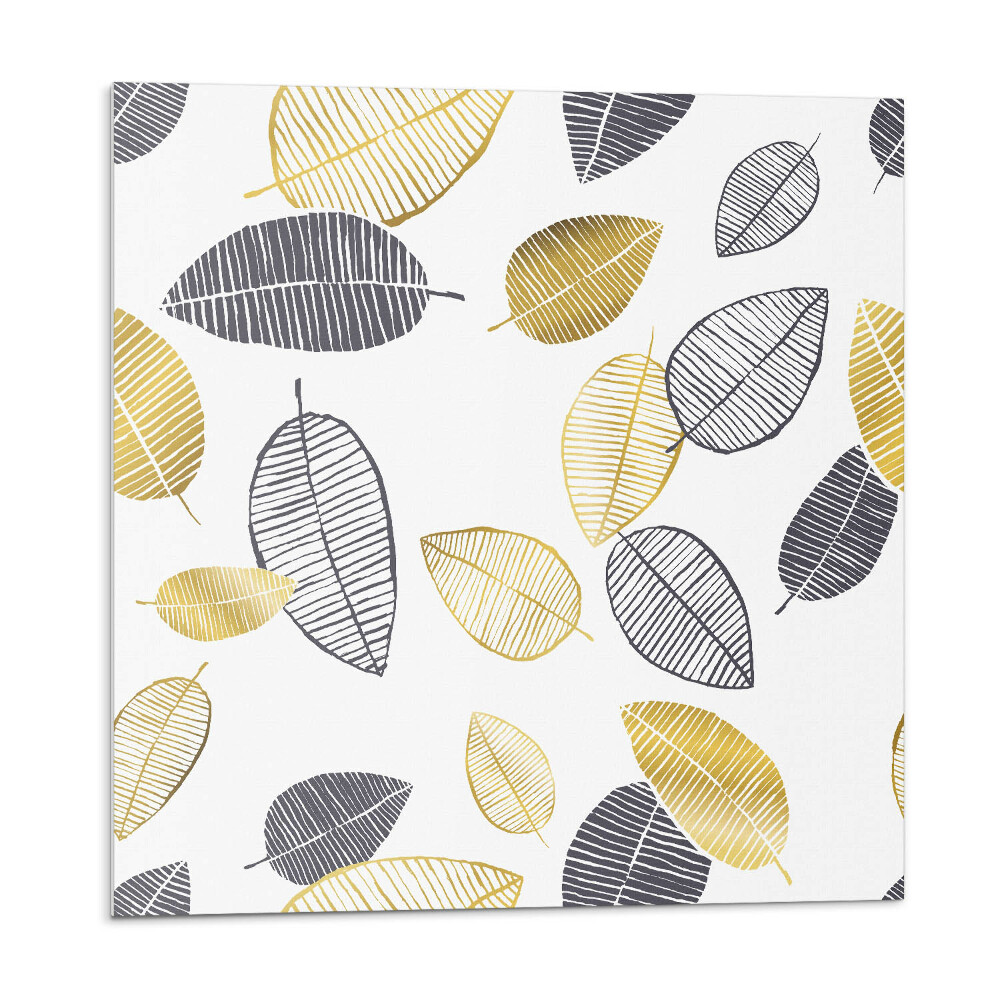 Pvc obklady Vzor listů na pozadí