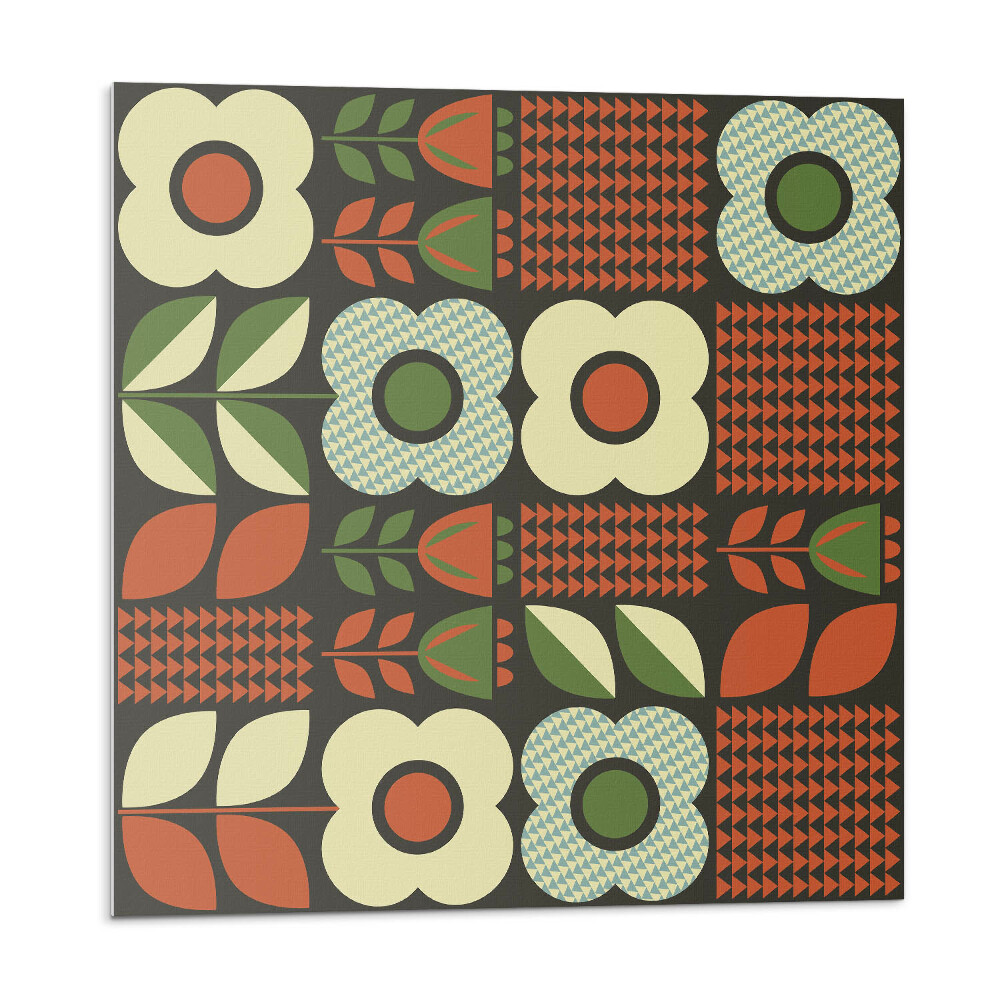 Samolepící dlaždice Květinové vzory a postavy