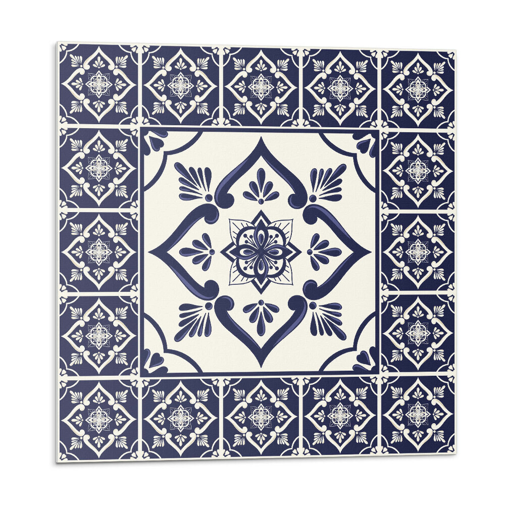 Samolepící dlaždice Vzor s květinovými motivy