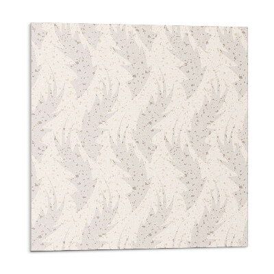 Samolepící podlahové čtverce Vzor listů na pozadí