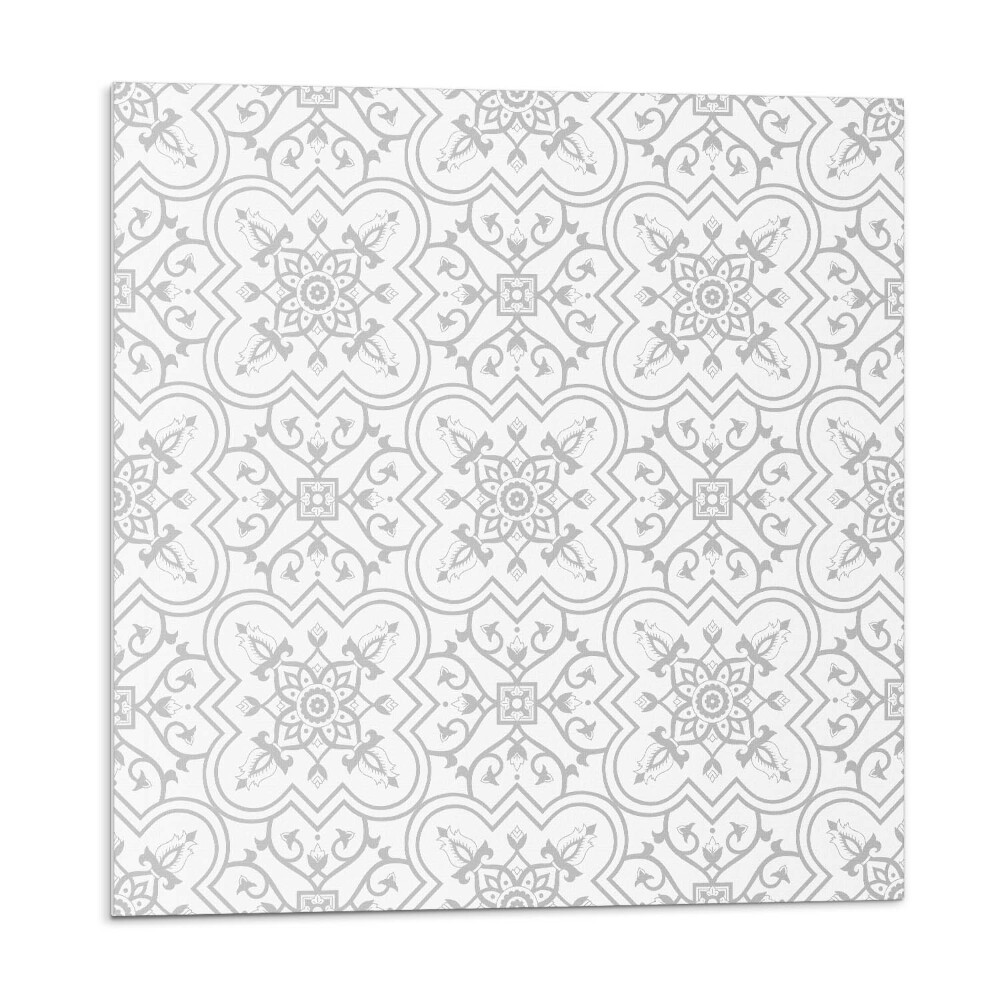 Pvc obklady Květinový vzor s ornamenty