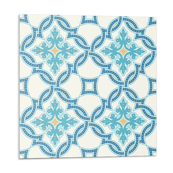 Samolepící podlahové čtverce Vzor ve stylu arabesky