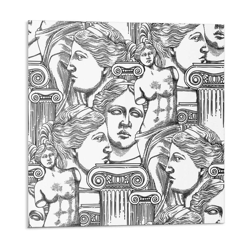 Samolepící dlaždice Vzor s klasickými řezbami