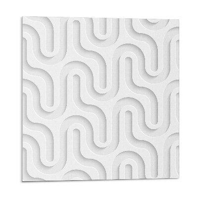 Samolepící dlaždice Vlny ve 3D vrstvách