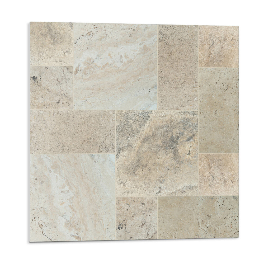 Samolepící podlahové čtverce Kamenná mozaika vzor