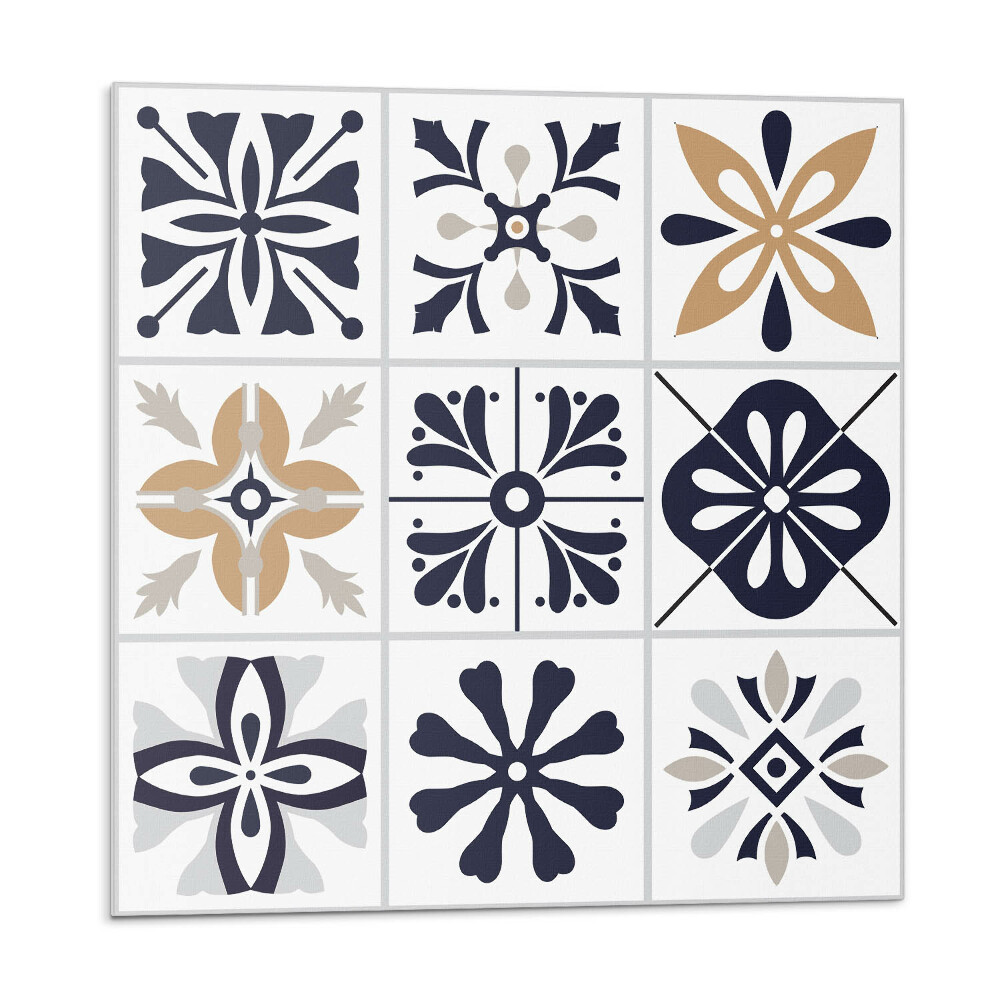 Pvc obklady Dekorativní vzory v dlaždicích