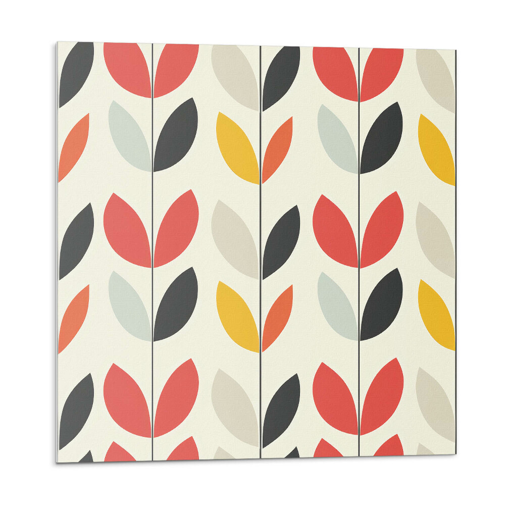 Pvc obklady Vzor listů na pozadí