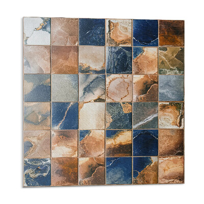 Samolepící podlahové čtverce Mozaika s kamennými vzory