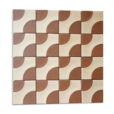 Pvc obklady Dlaždice s geometrickým vzorem