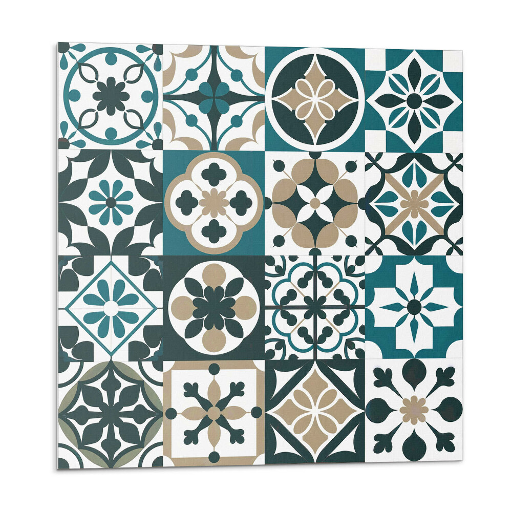 Samolepící podlahové čtverce Vzory dlaždic v rozložení