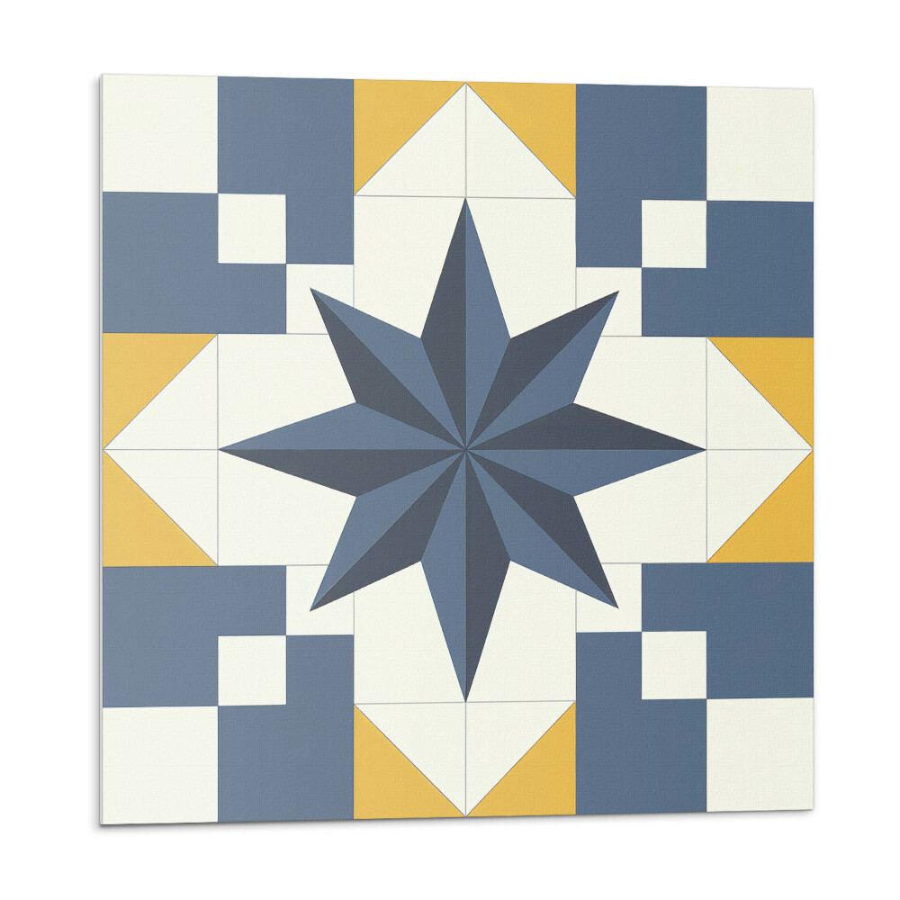 Samolepící dlaždice Geometrický vzor hvězdy