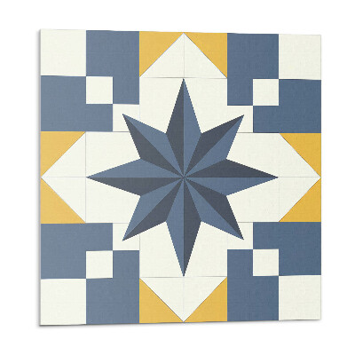 Samolepící dlaždice Geometrický vzor hvězdy