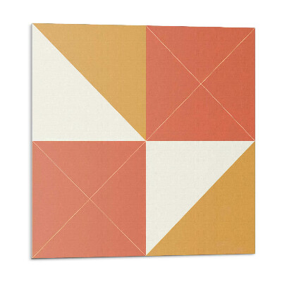 Pvc obklady Geometrie v teplých tónech