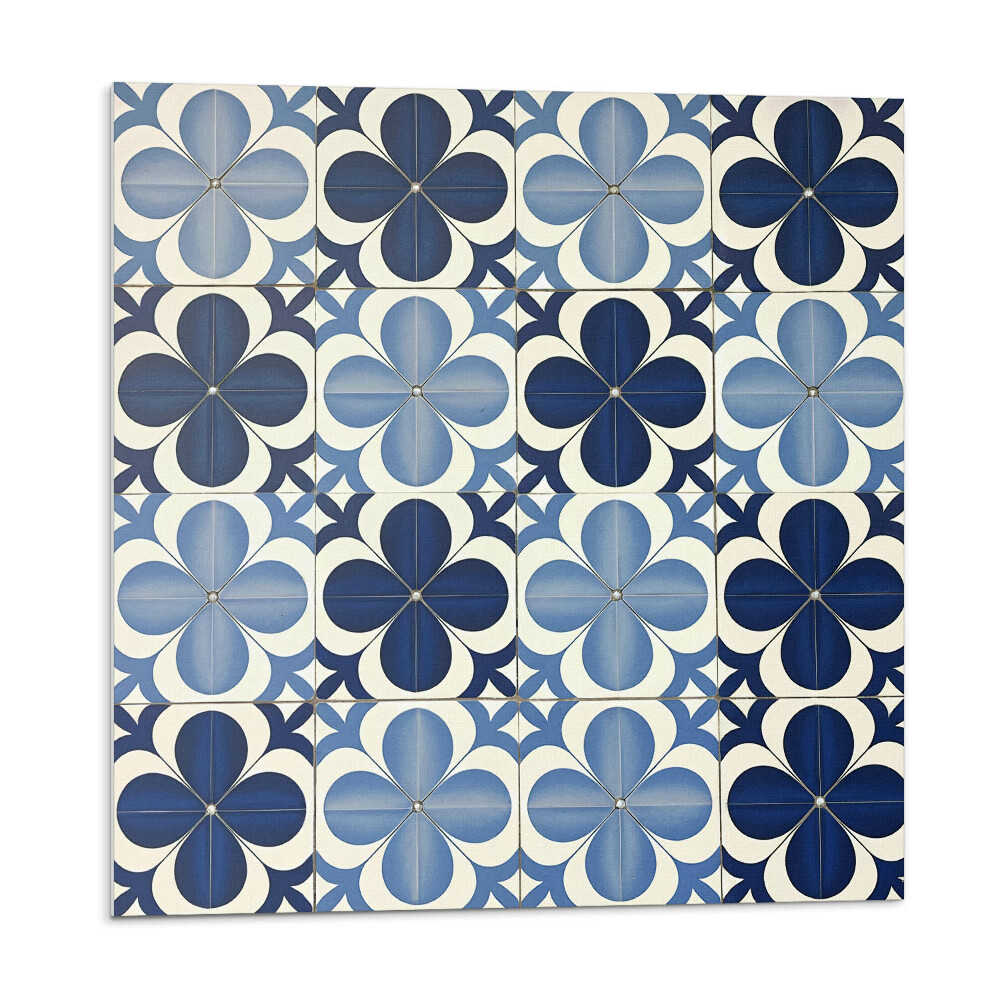 Samolepící dlaždice Geometrický květinový vzor