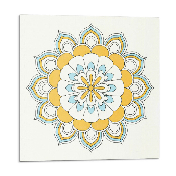 Pvc obklady Květinový vzor mandaly