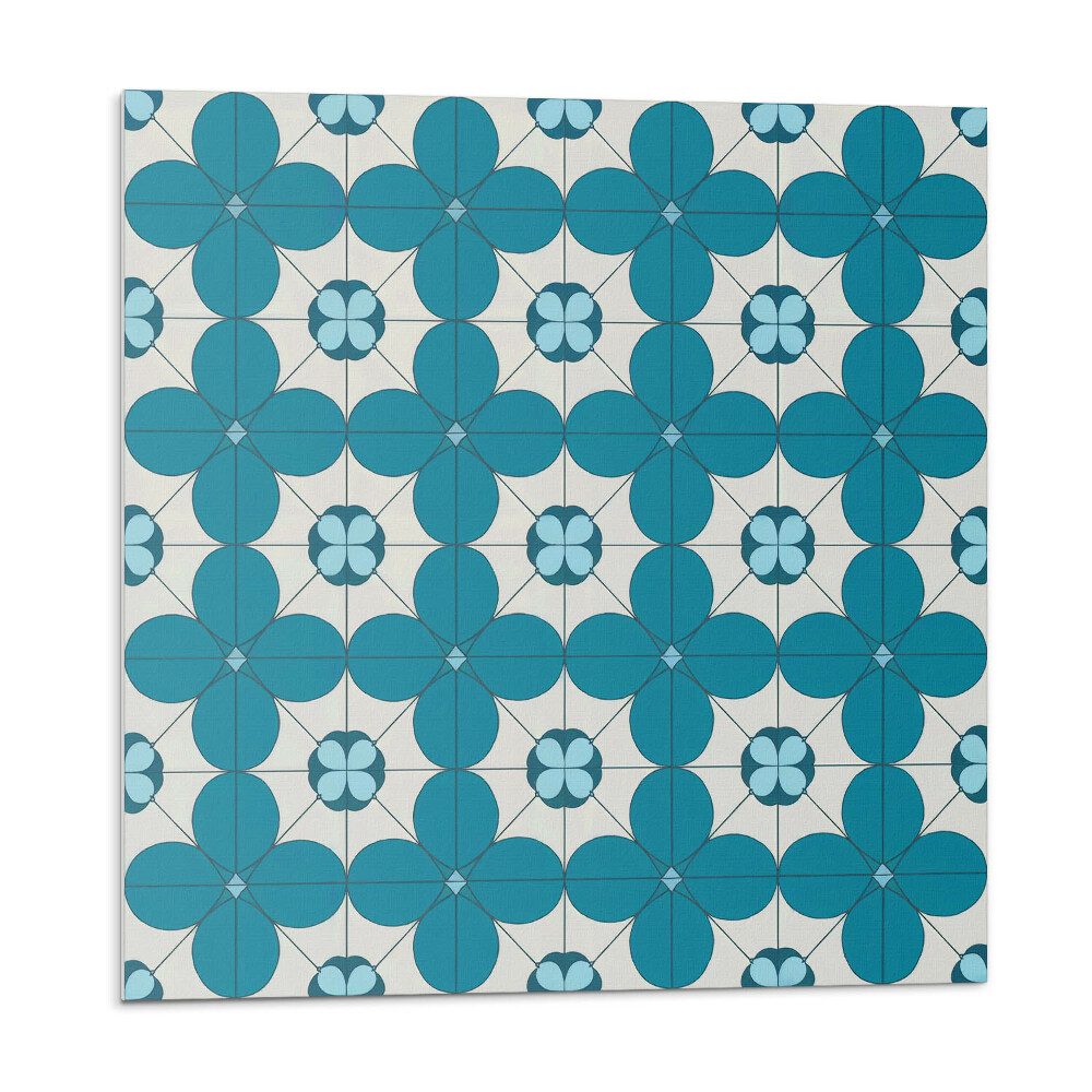 Samolepící dlaždice Geometrický květinový vzor