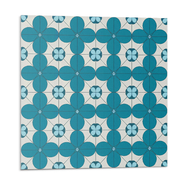 Samolepící dlaždice Geometrický květinový vzor