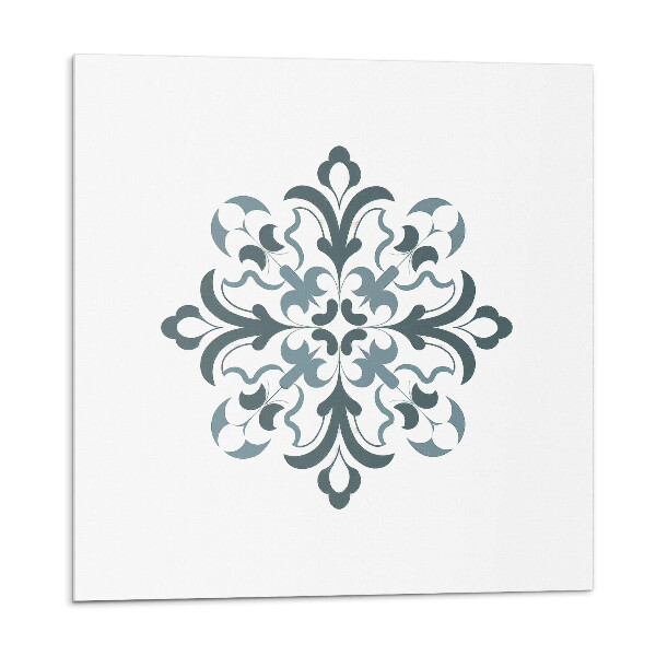 Samolepící dlaždice Květinový vzor v symetrii