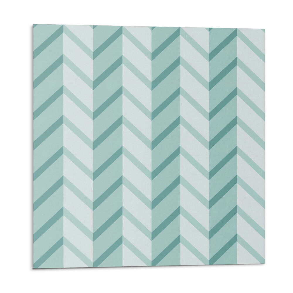 Samolepící podlahové čtverce Vzor klikatých pruhů