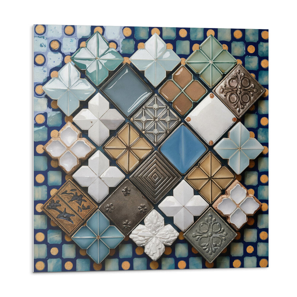 Samolepící podlahové čtverce Vzory keramických dlaždic