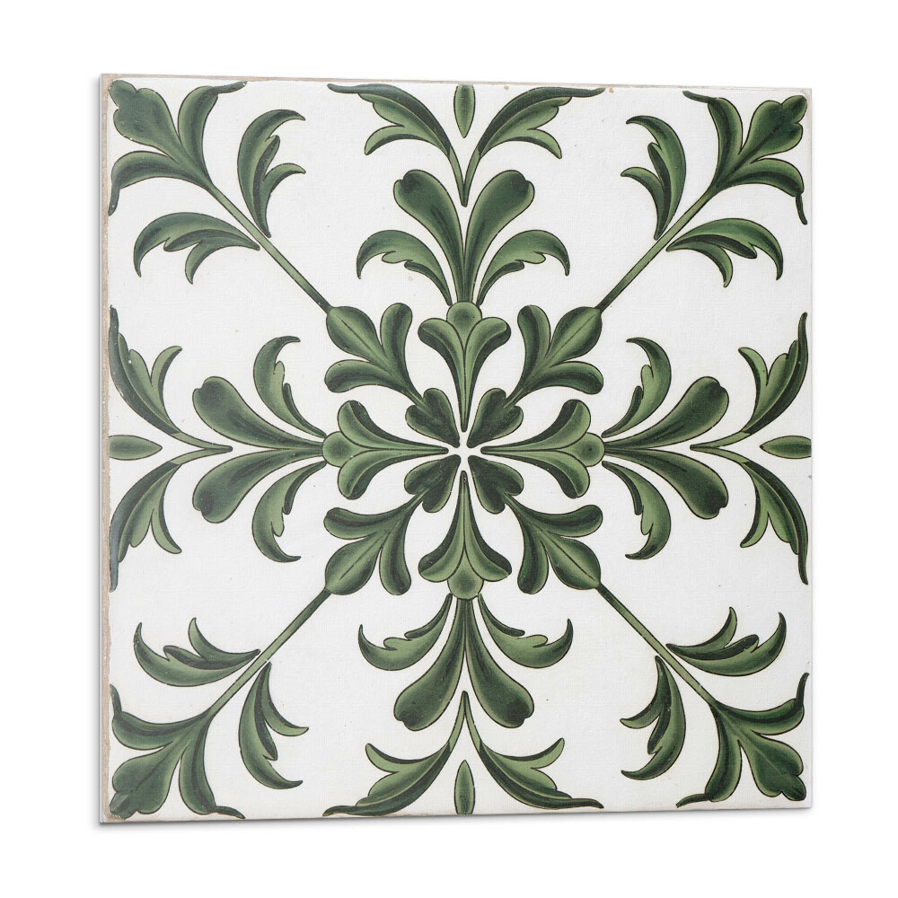 Samolepící dlaždice Rostlinný motiv na dlaždici