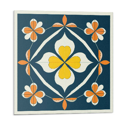 Pvc obklady Květinový vzor se symetrií