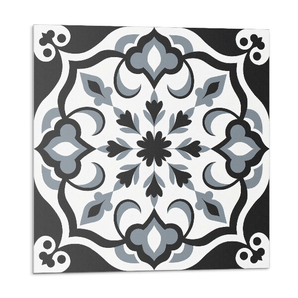 Pvc obklady Květinový vzor s ornamenty