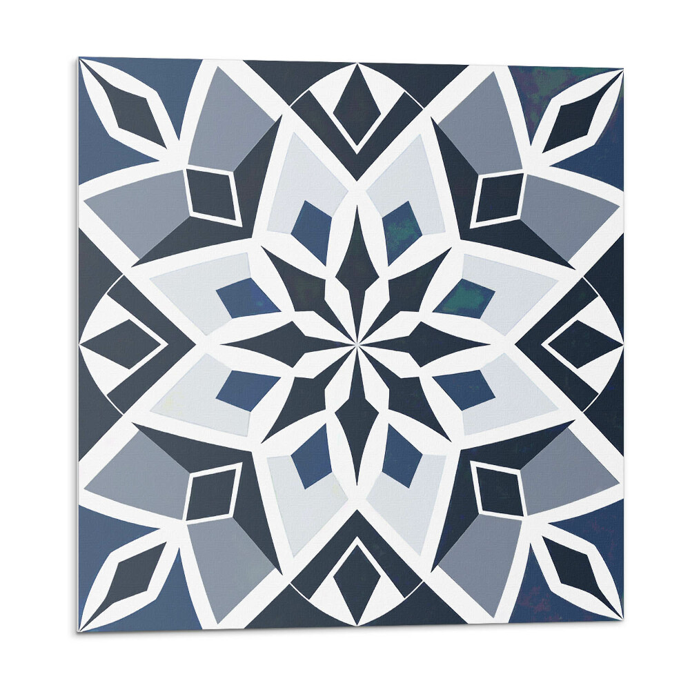 Samolepící dlaždice Geometrický květinový vzor