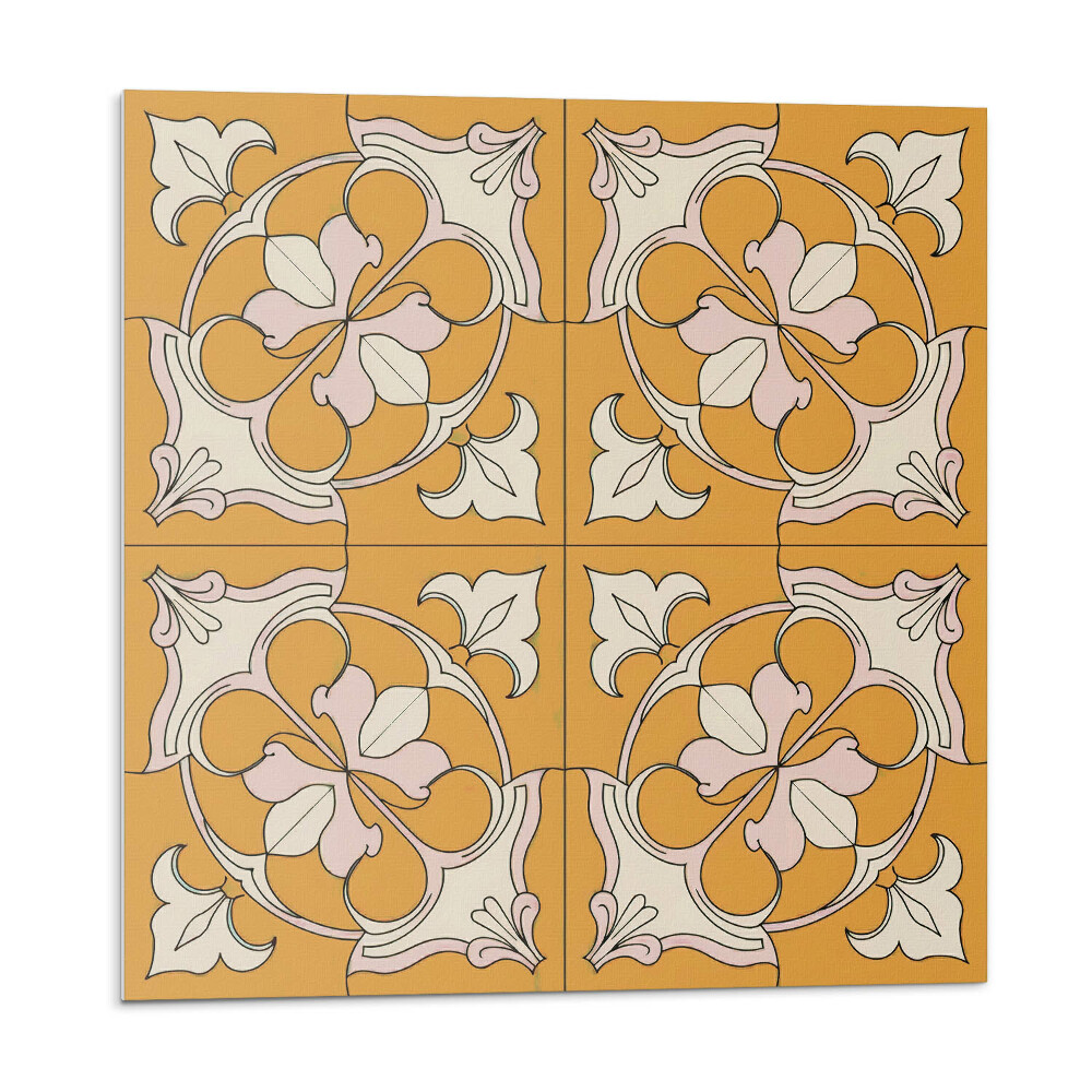 Pvc obklady Mozaikový květinový vzor