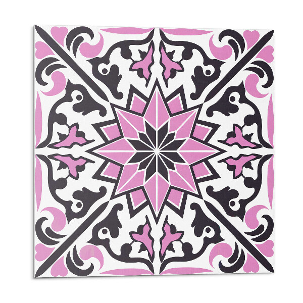 Pvc obklady Květinový vzor s ornamenty