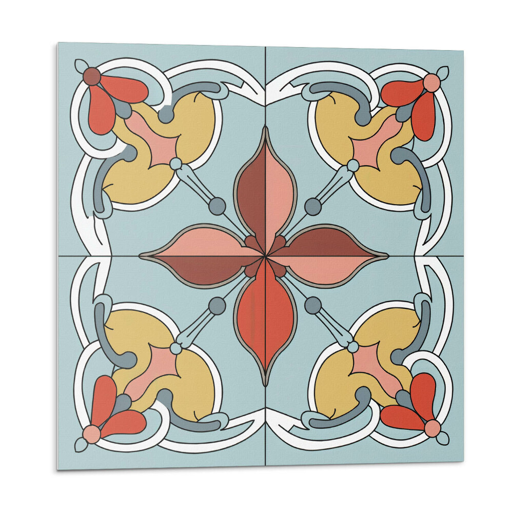 Pvc obklady Květinový vzor s detaily