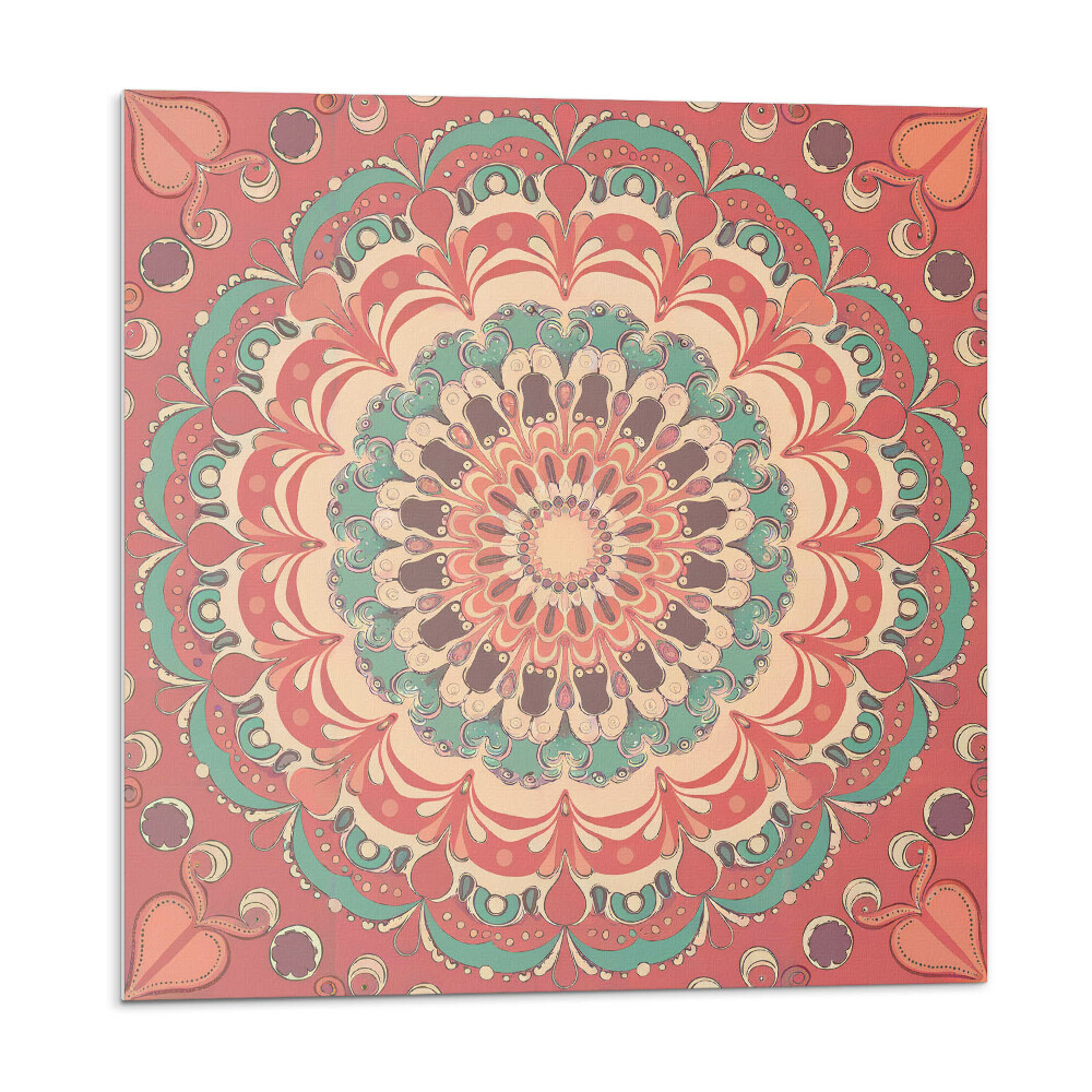 Samolepící dlaždice Vzor mandaly s detaily