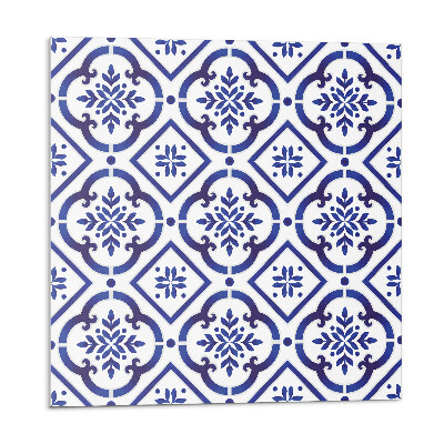 Samolepící podlahové čtverce Dlaždicový vzor s ornamenty