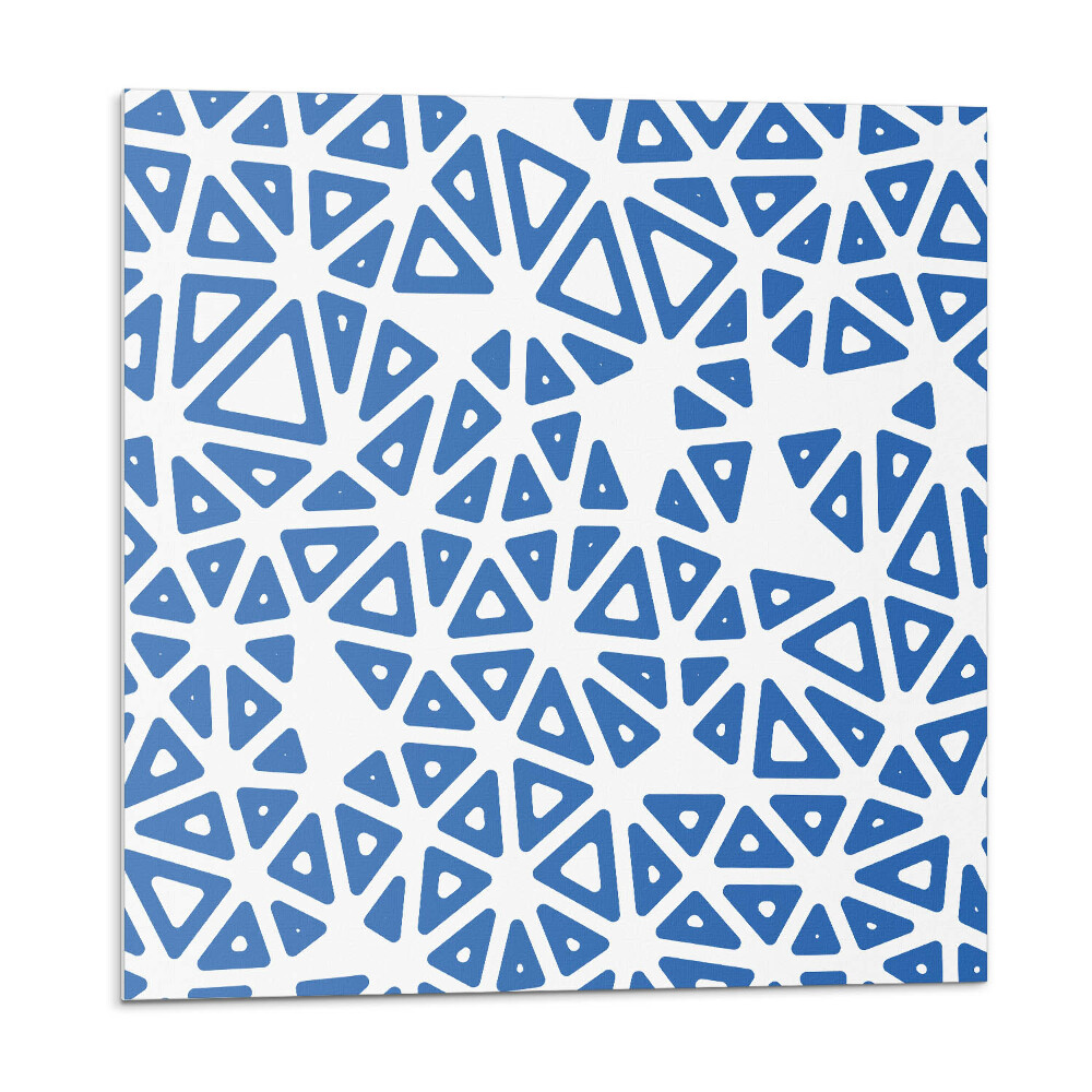 Samolepící podlahové čtverce Abstraktní trojúhelníkový vzor