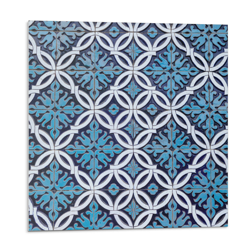 Pvc obklady Geometrický vzor s květinovým motivem