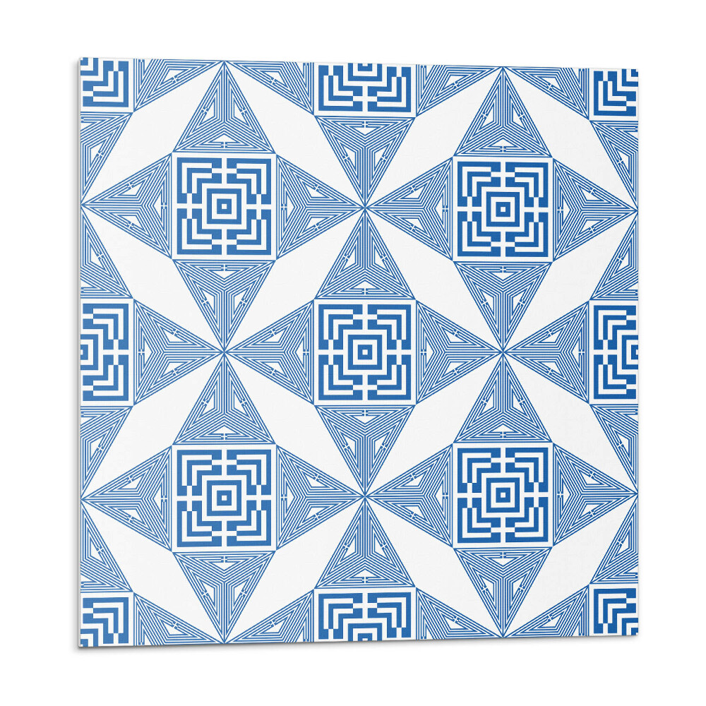 Samolepící dlaždice Vzor geometrické mřížky