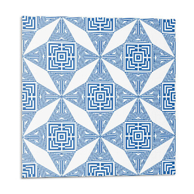 Samolepící dlaždice Vzor geometrické mřížky