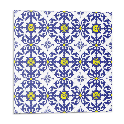 Samolepící dlaždice Vzor s květinovými motivy