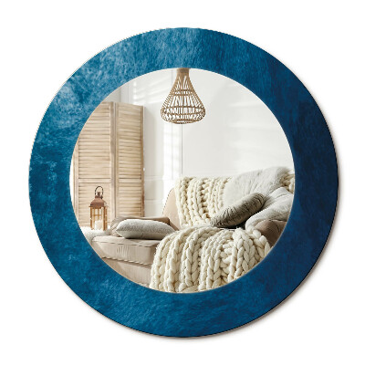 Kulaté dekorační zrcadlo na zeď Abstraktní umění