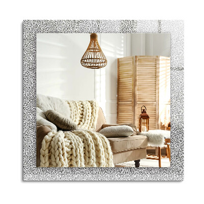 Obdélníkové dekorační zrcadlo na zeď 3D vzor