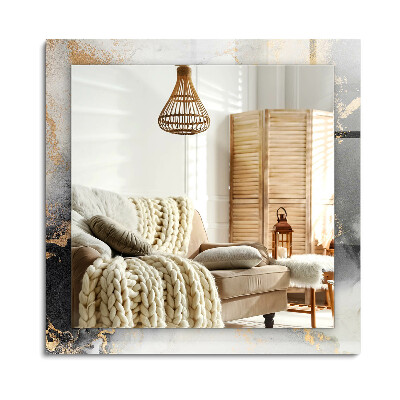 Obdélníkové dekorační zrcadlo Abstraktní moderní umění