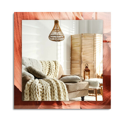 Obdélníkové zrcadlo rám s potiskem Skály pouštního kaňonu