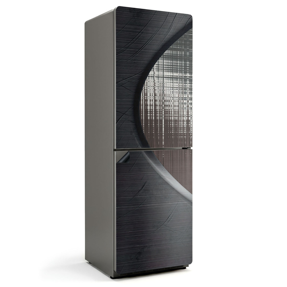 Magnet na ledničku Vlny v abstraktní podobě