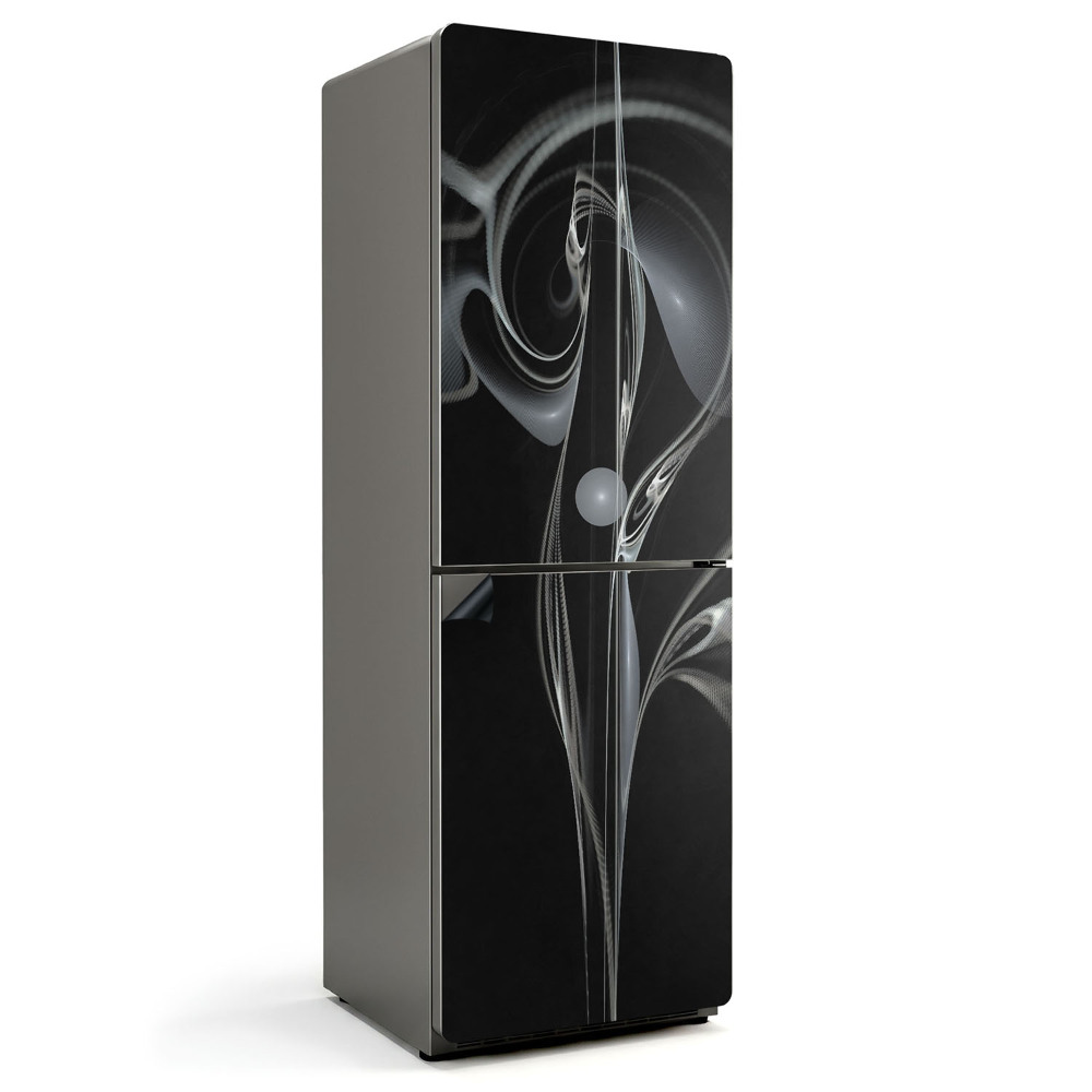 Magnet na ledničku Vlny v abstraktním stylu